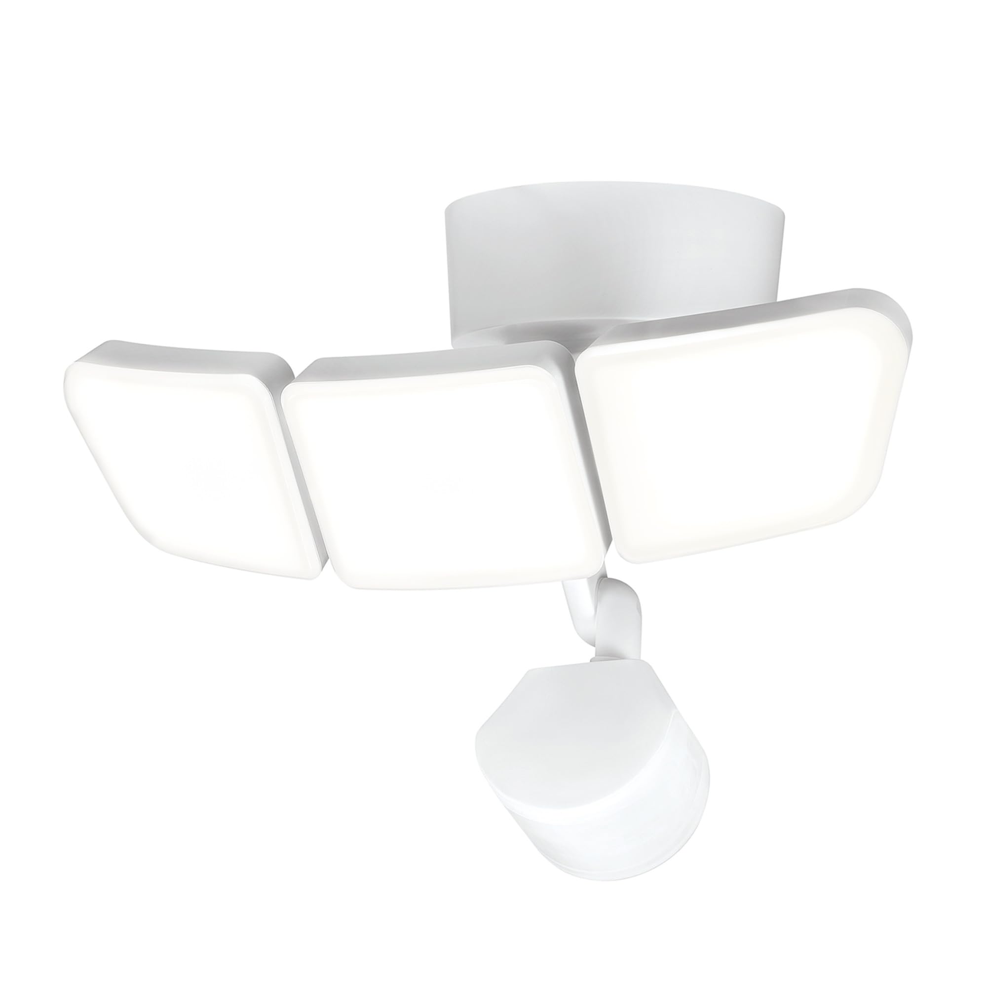 Globe Electric 17000206 240-Degree 32W Triple Head White 3200